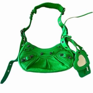 Balenciaga Green Le Cagole XS